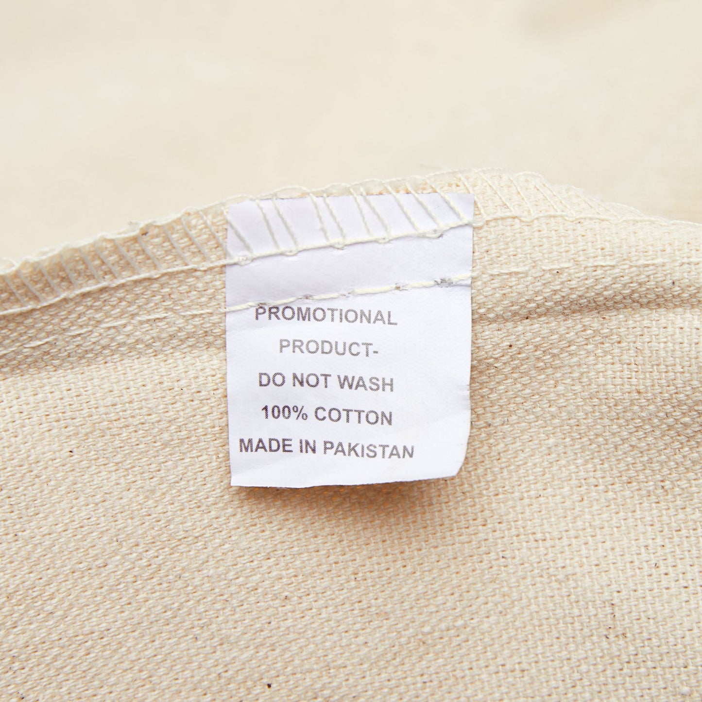 Sempre Italy Cotton Canvas Tote Bag